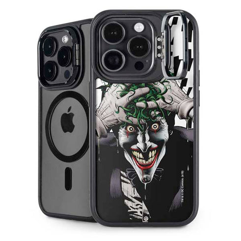 DC Comics The Joker Killing Joke Variant Cover Art by Brian Bolland iPhone 15 Pro Kickstand Case